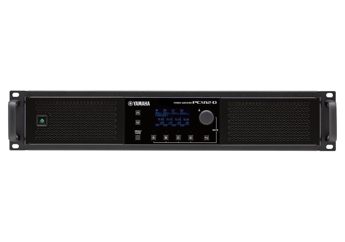 Yamaha PC412-D Class-D Power Amplifier with Dante I/O, view 4