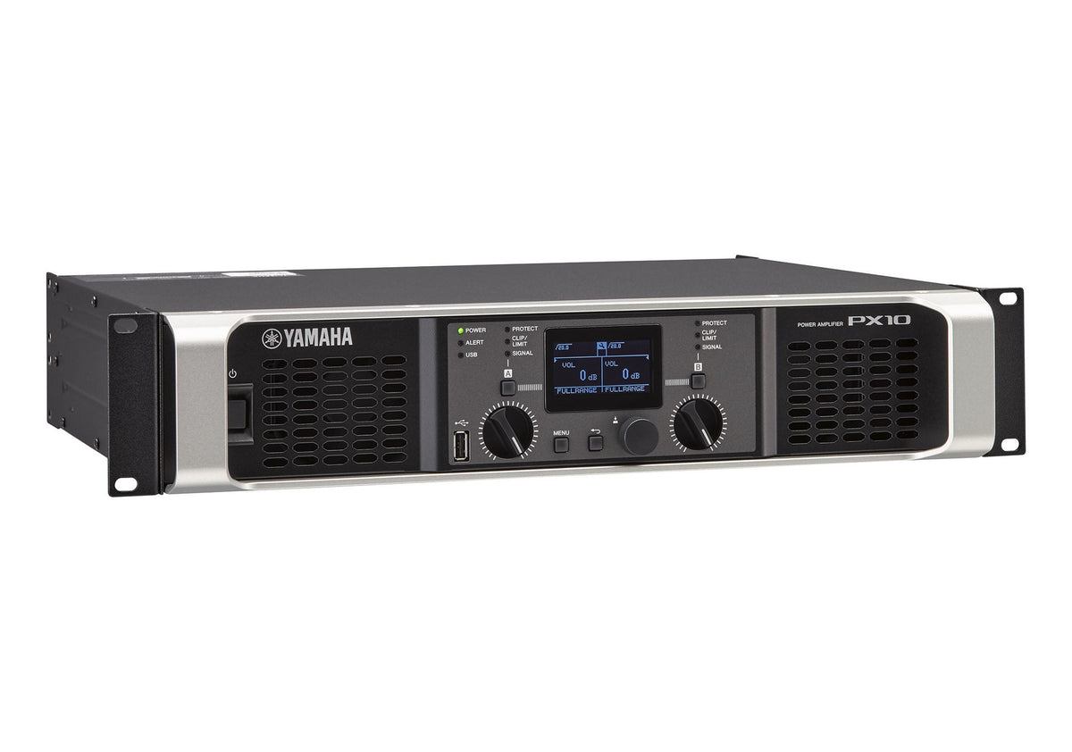 Yamaha PX10 High-Output Power Amplifier - 1000W at 8 Ohm