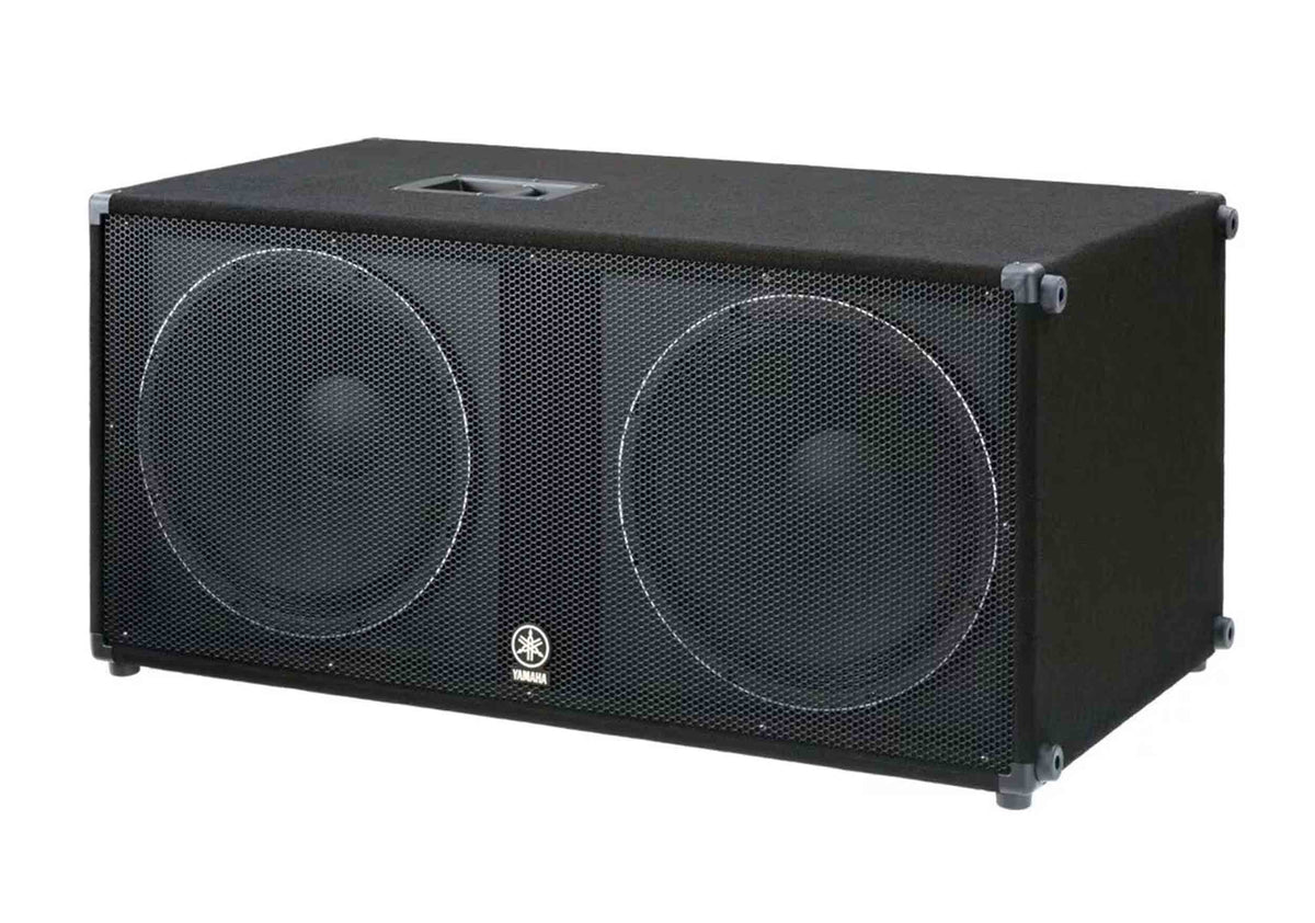Yamaha SW118V Dual 18" Passive Sub w/ Black Finish - 2400W Peak