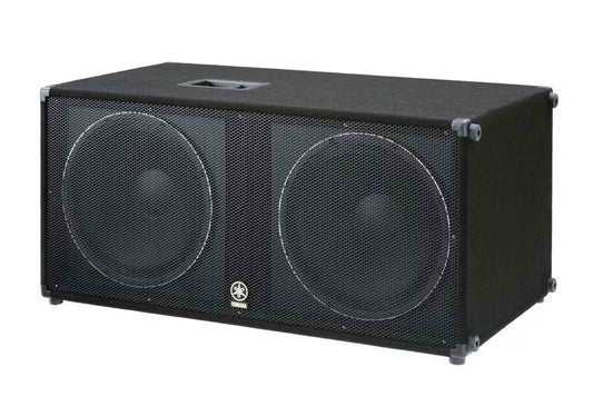 Yamaha SW118V Dual 18" Passive Sub w/ Black Finish - 2400W Peak