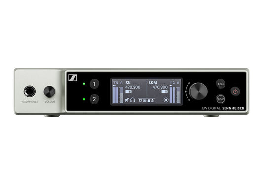 Sennheiser EW-DX EM 2 Two-Channel Digital Rackmount Receiver - 470-550 MHz