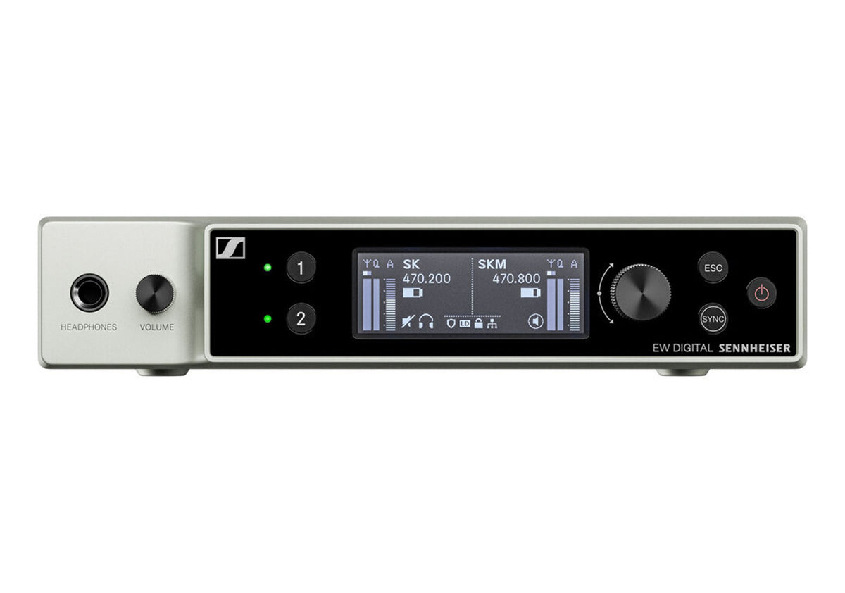 Sennheiser EW-DX EM 2 Two-Channel Digital Rackmount Receiver - 520-607 MHz