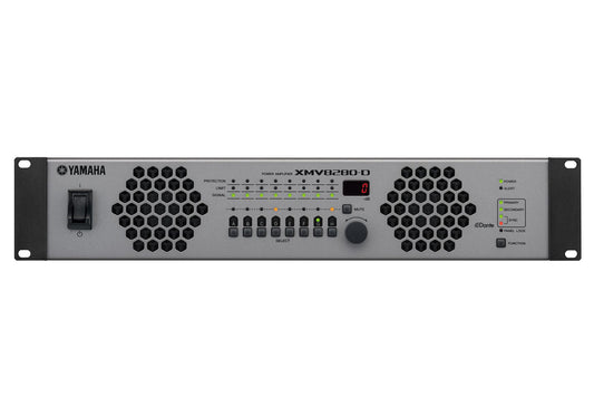 Yamaha XMV8280-D 8-Channel Dante-Equipped Powered Amplifier - 2240W