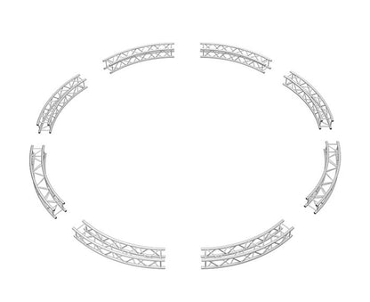 Global Truss SQ-C7-ARC45 One Single Part of Eight that Create 1 Full, view 2