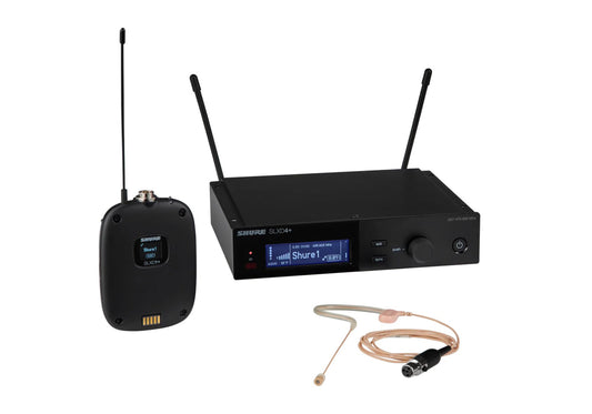 Shure SLXD14+/153T Wireless Bodypack System - G57 (470-608 MHz)