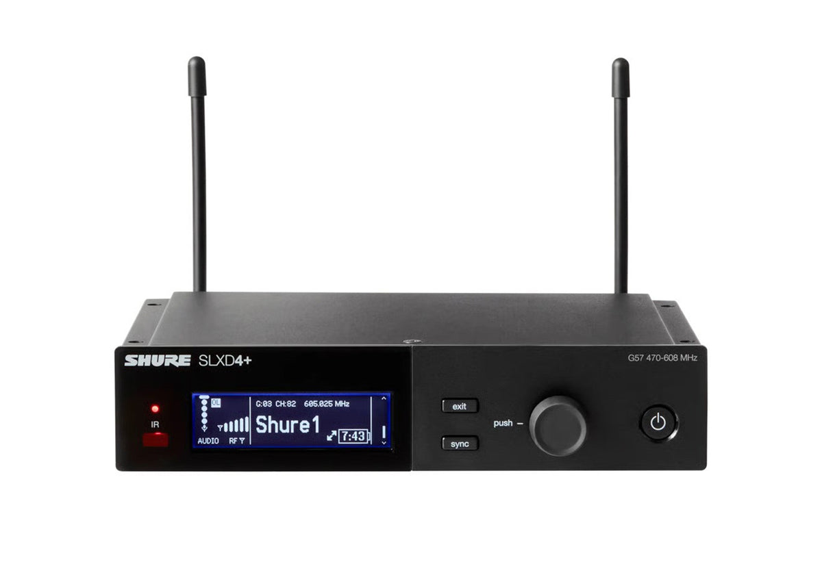 Shure SLXD14+/153T Wireless Bodypack System - G57 (470-608 MHz), view 2
