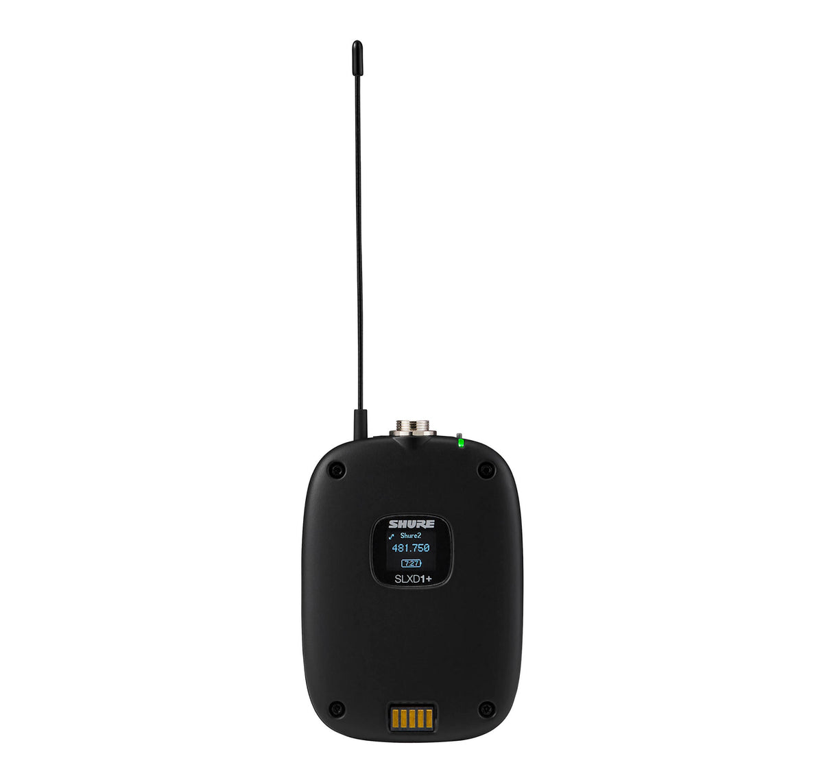 Shure SLXD14D+ Dual Wireless Bodypack System - G57: 470 to 608 MHz, view 7