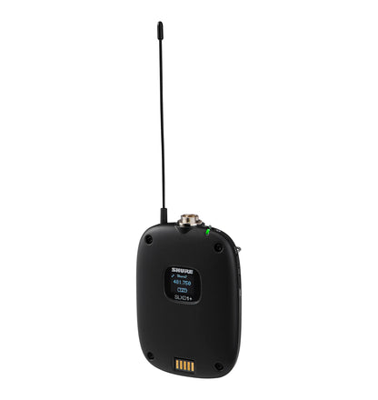 Shure SLXD14D+ Dual Wireless Bodypack System - G57: 470 to 608 MHz, view 8