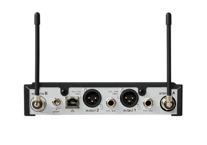 Shure SLXD4D+ Dual Channel Digital Wireless Receiver - G57 (470 to 608 MHz), view 4