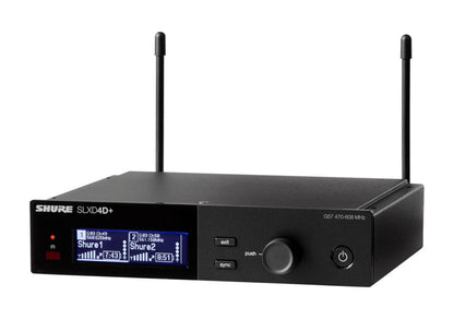 Shure SLXD24D+ /B58 Dual-Channel Wireless Handheld - G57 (470-608 MHz), view 5