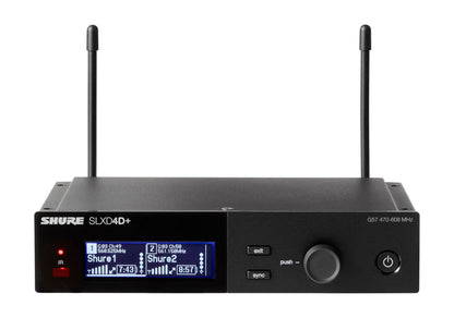 Shure SLXD24D+ /58 Dual-Channel Wireless Handheld - G57 (470-608 MHz), view 3