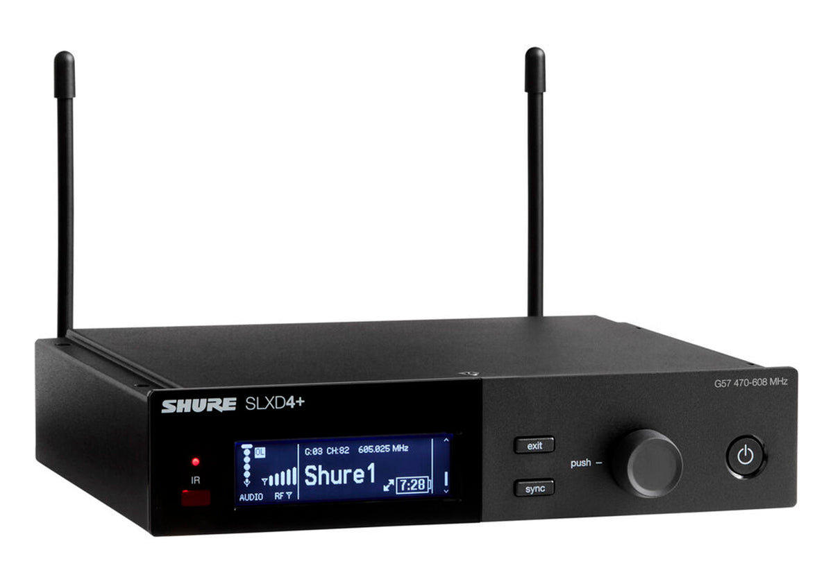 Shure SLXD24+ /N8C Wireless Handheld System - G57 (470-608 MHz), view 2