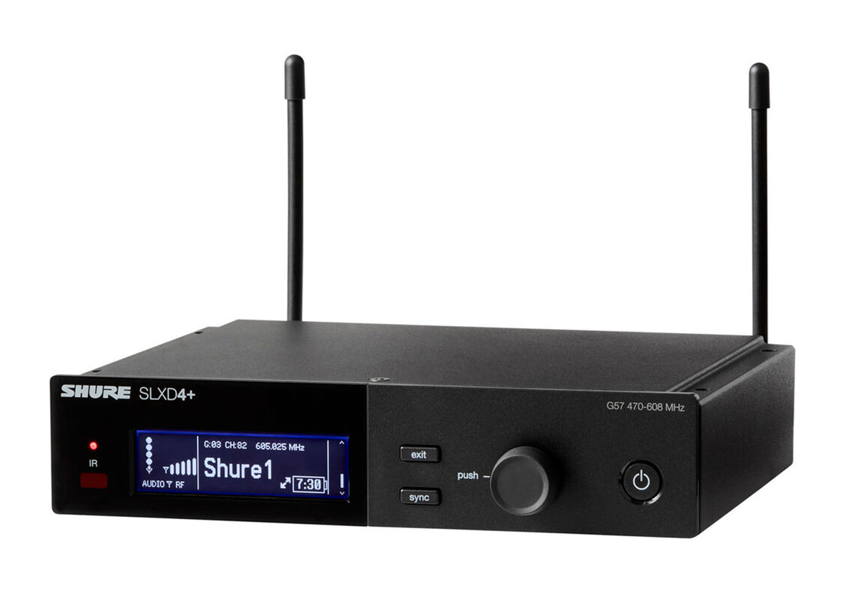 Shure SLXD24+ /N8C Wireless Handheld System - G57 (470-608 MHz), view 5