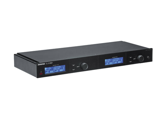 Shure SLXD4Q+ Quad-Channel Digital Rackmount Receiver - G57 (470-608 MHz)