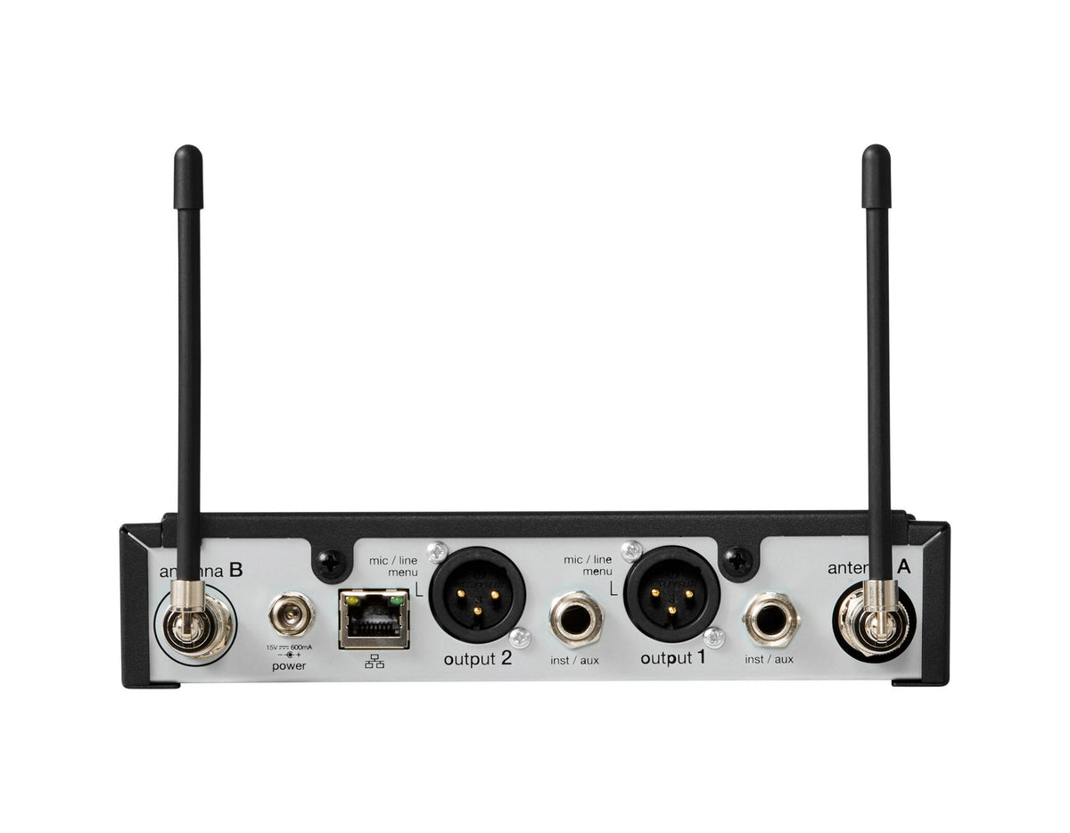 Shure SLXD4D+TA Dual-Channel Wireless Receiver - G57 (470-608 MHz), view 6