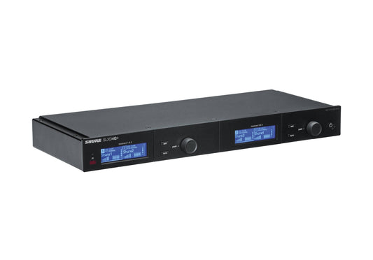 Shure SLXD4Q+TA Quad Wireless Rack Receiver (TAA - G57 (470-608 MHz)