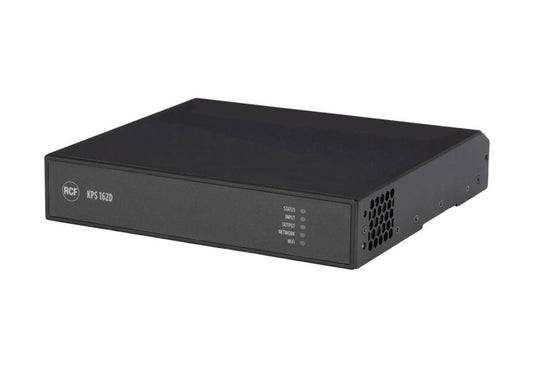 RCF KPS 162D Compact 2-Channel Class-D Amplifier with DSP and Dante - 2 x 160 W