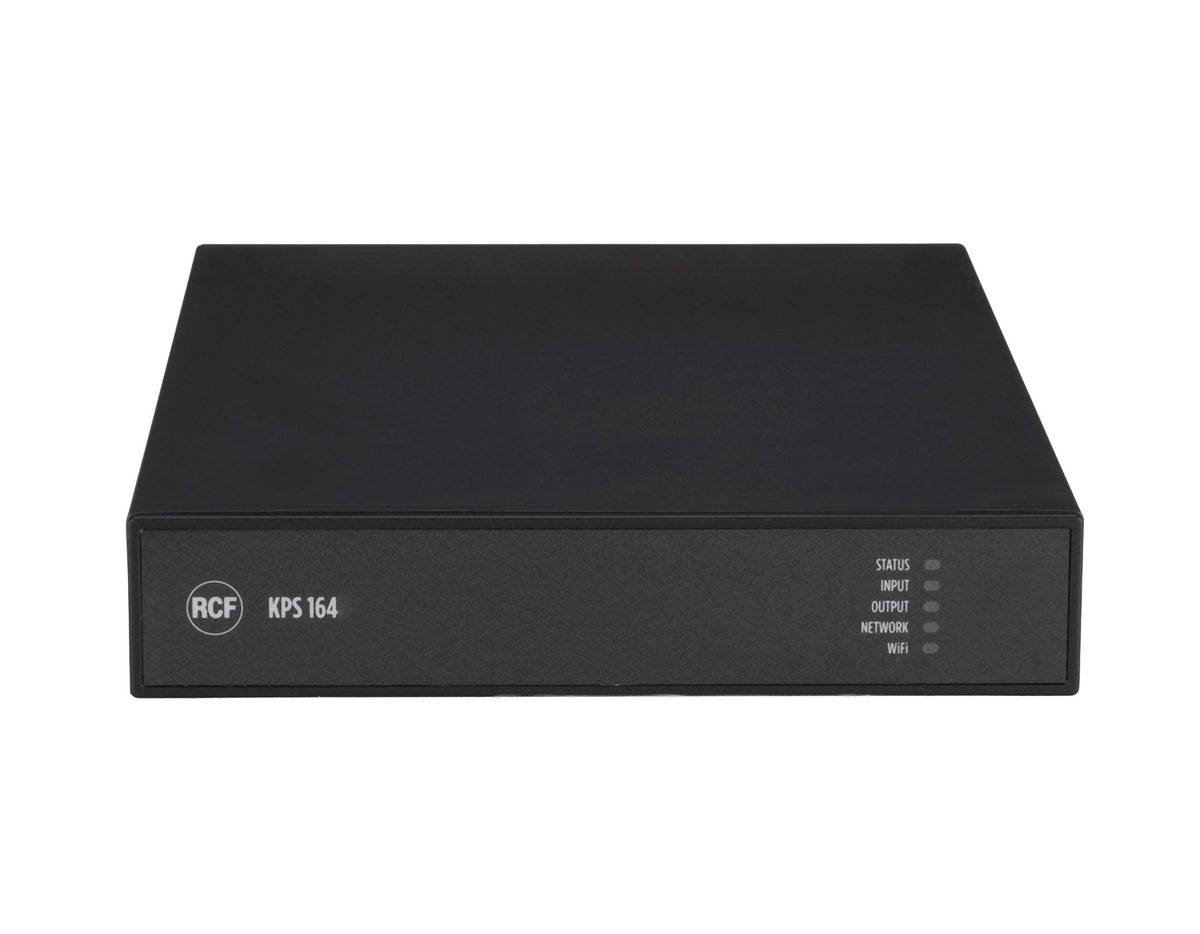 RCF KPS 164 Compact 4-Channel Class-D Amplifier with DSP - 4 x 160 W, view 2