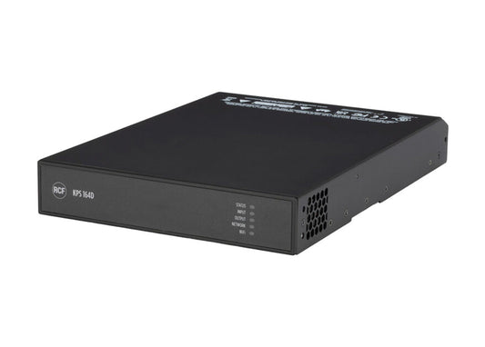 RCF KPS 164D Compact 4-Channel Class-D Amplifier with DSP and Dante - 4 x 160 W