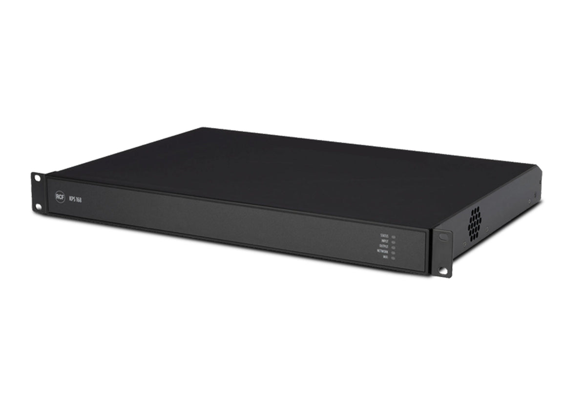 RCF KPS 168 8-Channel Class-D Amplifier with DSP - 8 x 160 W