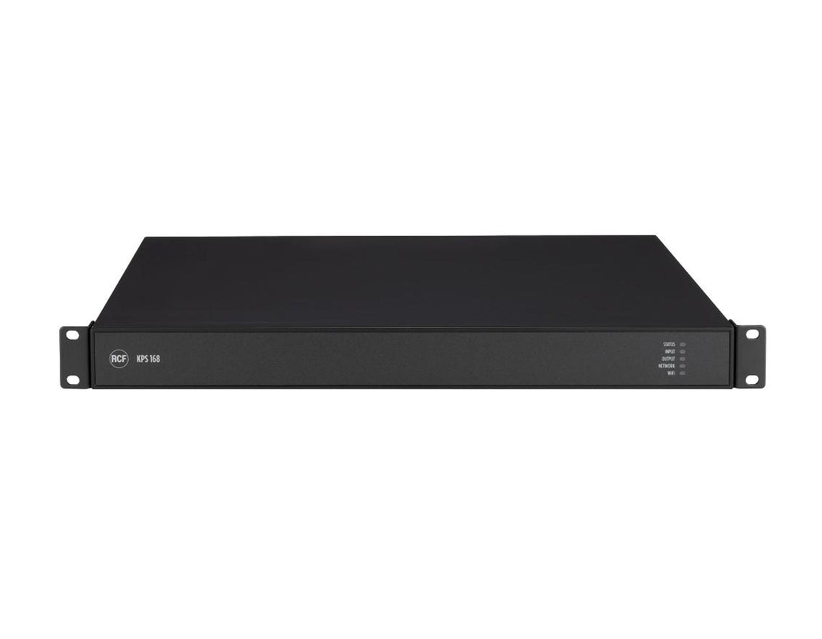 RCF KPS 168 8-Channel Class-D Amplifier with DSP - 8 x 160 W, view 2