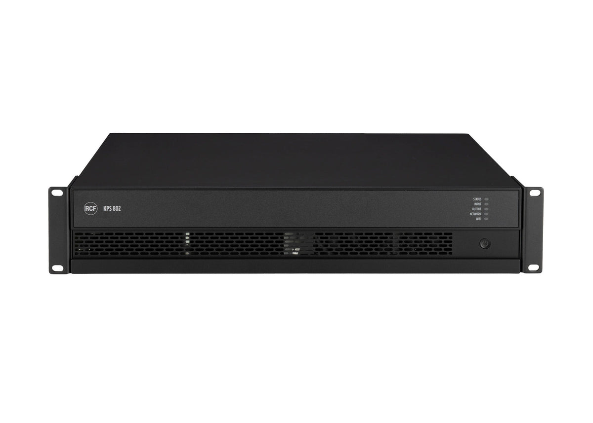 RCF KPS 802 High-Power 2-Channel Class D Amplifier with DSP - 2 x 800 W, view 2