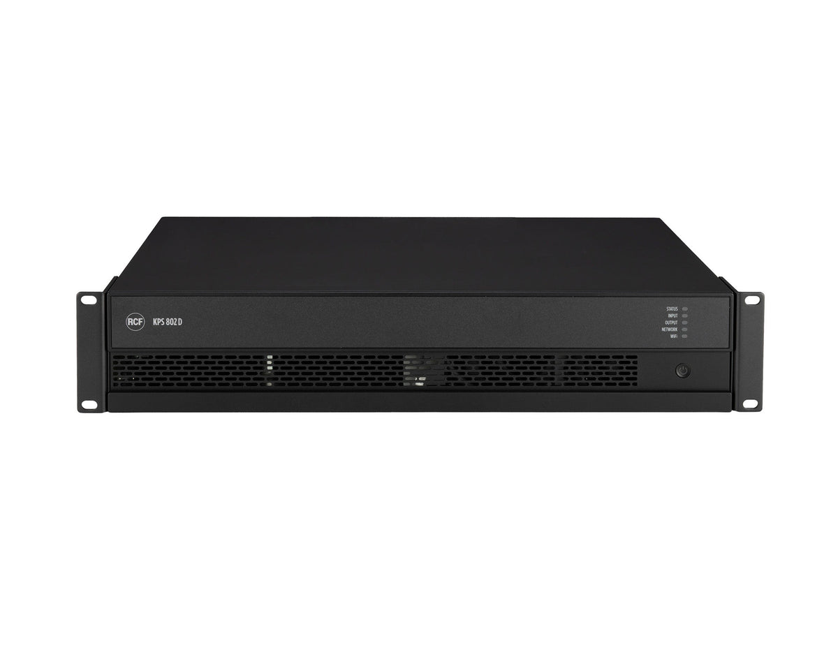 RCF KPS 802D Class D Power Amplifier with DSP and Dante - 2 x 800 W, view 2