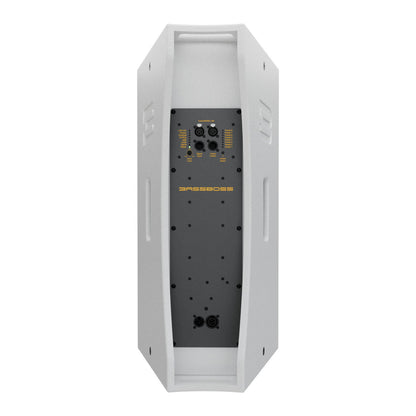 BASSBOSS AT112-MK3-WHITE Powered 12" Two-Way Loudspeaker with 3200W Amplifier and DSP - White, view 3