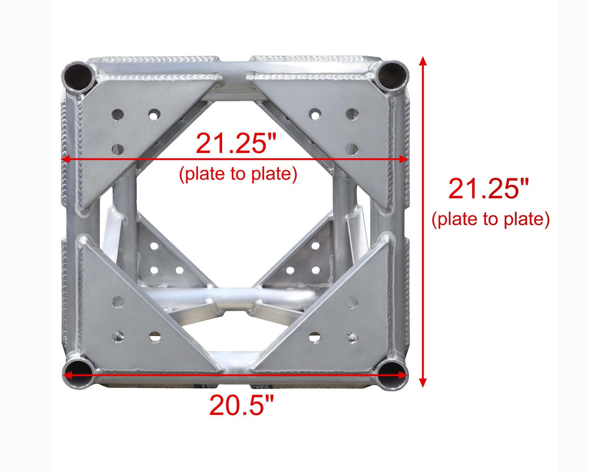 Show Solutions CB20-6WAY-5MM Corner Block for 20.5" Square Truss - 6 Way, view 2