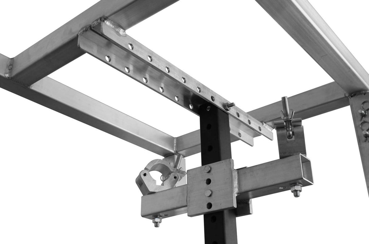 Show Solutions LBRR Rolling Rack for 6 Lamp Bars with Heavy-Duty Casters, view 4