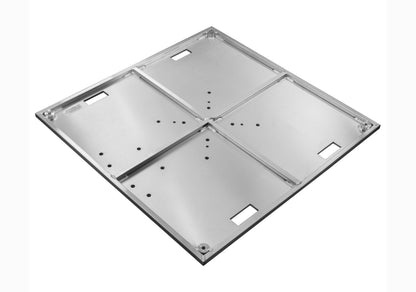 Show Solutions BP4848-ALU-R2 48" x 48" Top Plate on 2" Raised Frame - 12mm Thick, view 2