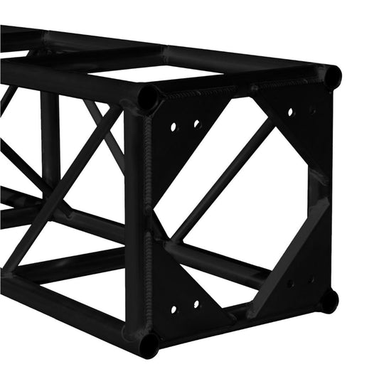 Show Solutions ST-2020-060-B 60 Inch Straight Box Truss for 20.5" x 20.5" Square Truss - Black
