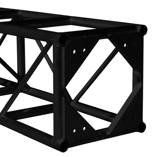 Show Solutions ST-2020-048-B 48 Inch Straight Box Truss for 20.5" x 20.5" Square Truss - Black