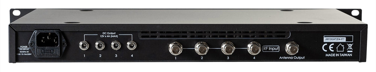 RF Venue COMB4CP-ARC 4-Channel IEM Antenna Combiner with CP Architectural Antenna, view 2