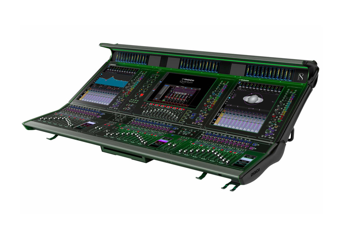 Digico X-Q852-W-WS-OP Quantum 852 Digital Mixing Console with HMA Optics, view 2
