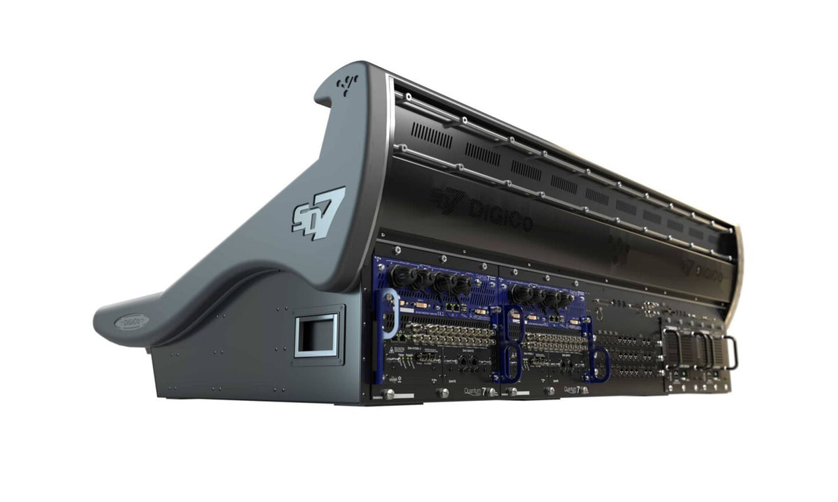 Digico X-Q7-W-WS-ST Quantum 7 Digital Mixing Console with Standard ST Fiber Connectors., view 4