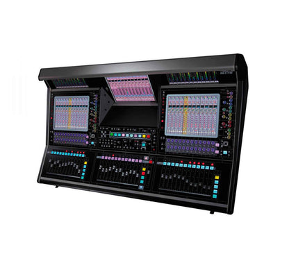 DiGiCo X-Q5-W-OP-EX-ULT Quantum 5 Ultimate Digital Mixing Console with OpticalCON Optocore, view 3