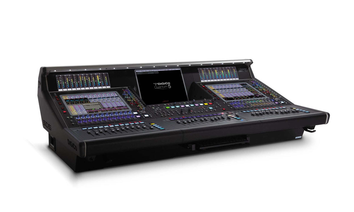 DiGiCo X-Q5-W-WS-ST Ultimate Digital Mixing Console with Waves SoundGrid & ST Fiber Connectors, view 2
