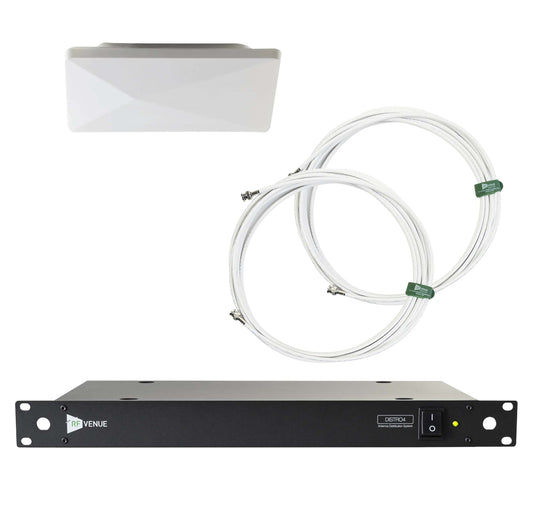 RF Venue D-ARCDISTRO4 Diversity Architectural Antenna 4-Channel Wireless Mic Upgrade Pack
