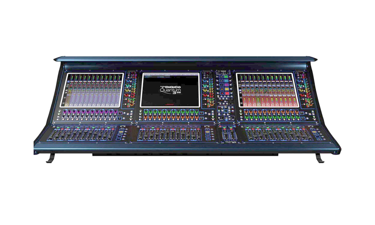 DiGiCo X-Q338-WS-PREM-ST Digital Mixing Console with Waves SoundGrid and Standard Connector, view 2