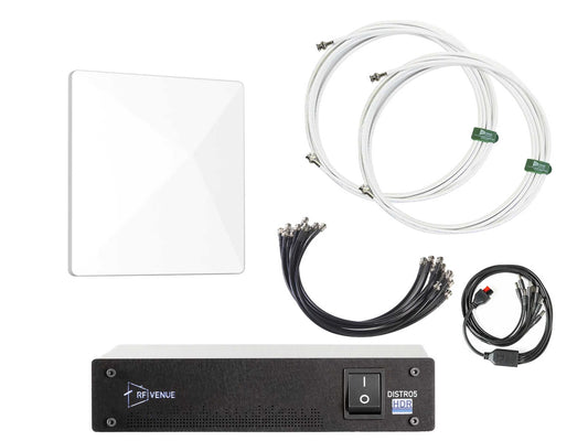 RF Venue D-ARCD5 5-Channel Wireless Mic Upgrade Pack with Diversity Architectural Antenna and DISTRO5