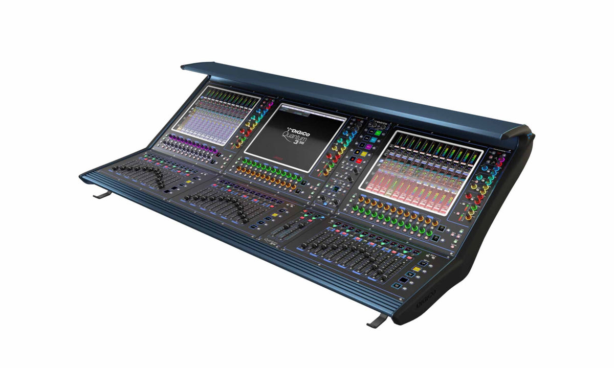 DiGiCo X-Q338-WS-PREM Digital Mixing Console with Waves SoundGrid and MADI Connectivity