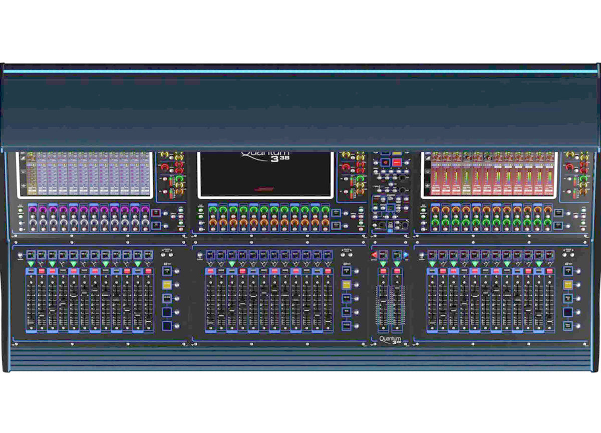 DiGiCo X-Q338-WS-PREM Digital Mixing Console with Waves SoundGrid and MADI Connectivity, view 3