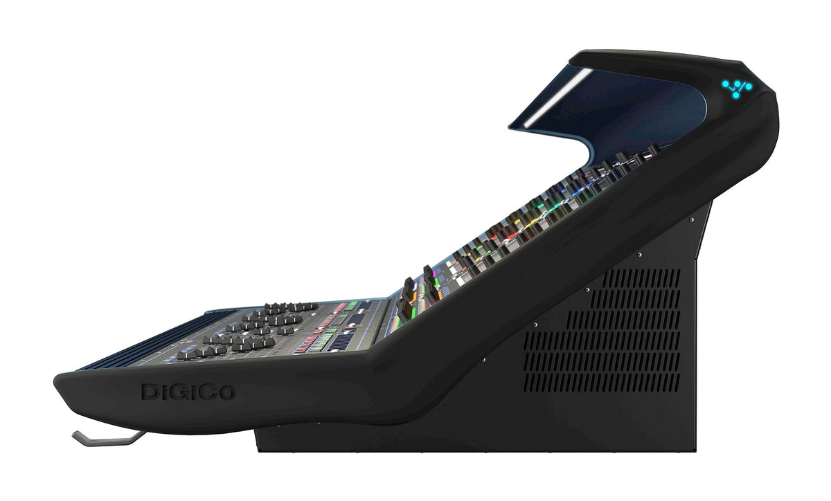 DiGiCo X-Q338-W-OP-EX-ULT Quantum 338 Ultimate Digital Mixing Console with OpticalCON Connector, view 3