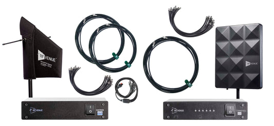 RF Venue C6CPS-D5DFIN 5-Channel Wireless Microphone and 6-Channel In-Ear Monitor Super Pack
