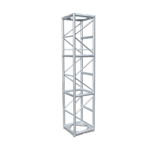 Galaxy Stage GS-2008 Aluminum Box Truss with Bolts for Stage Lighting And Event Production - 8 Ft