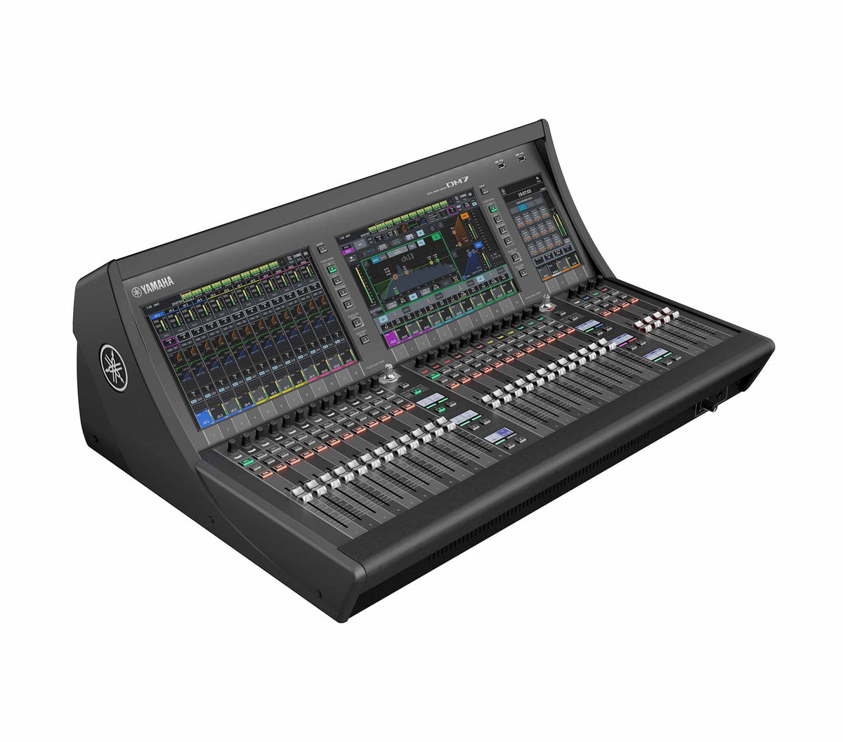 Yamaha DM7-EX 120-Channel Digital Mixing Console Expansion Package with 144 x 144 Dante and Dual Touchscreens, view 2