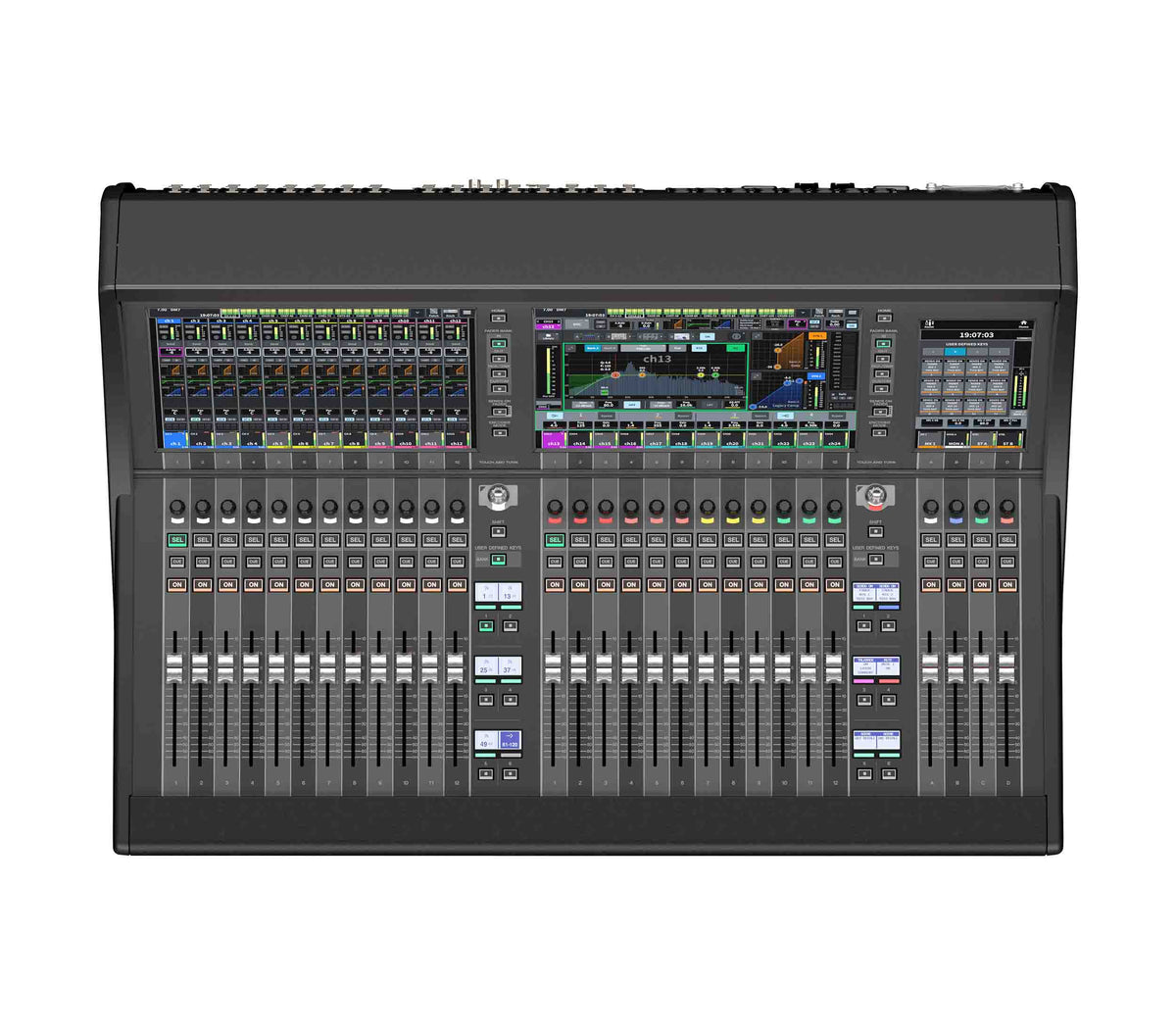 Yamaha DM7-EX 120-Channel Digital Mixing Console Expansion Package with 144 x 144 Dante and Dual Touchscreens, view 9