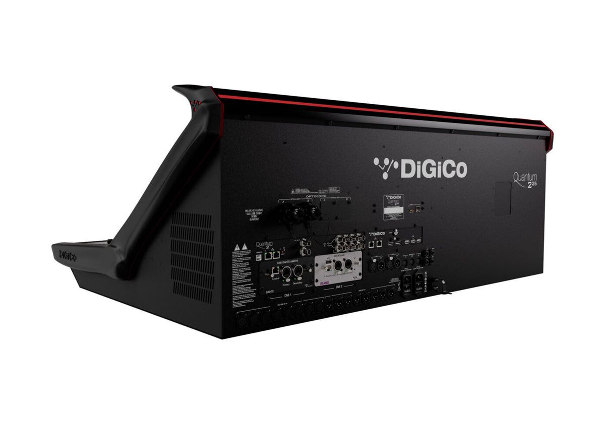 DiGiCo X-Q225-WS-DS-OP Dual Screen Digital Mixing Console with Waves SoundGrid and OpticalCON Optocore Connector, view 3