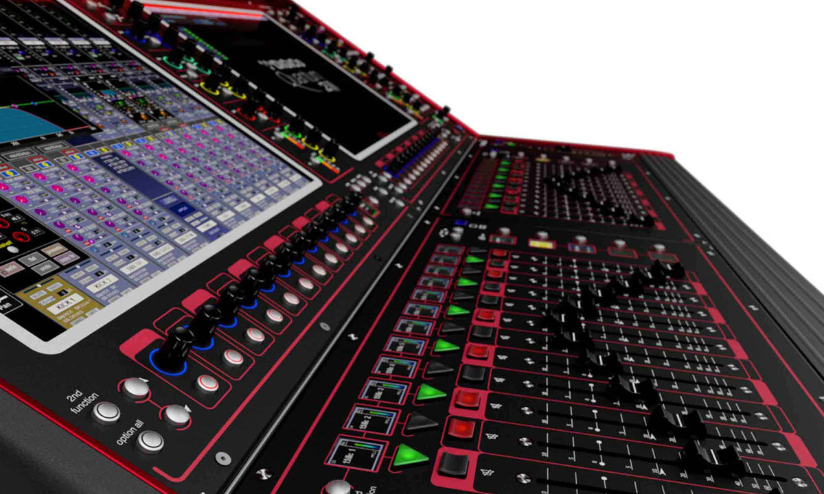 DiGiCo X-Q225-W-WS-ST Digital Mixing Console with Waves SoundGrid and Standard (ST) Connector - W Package, view 8